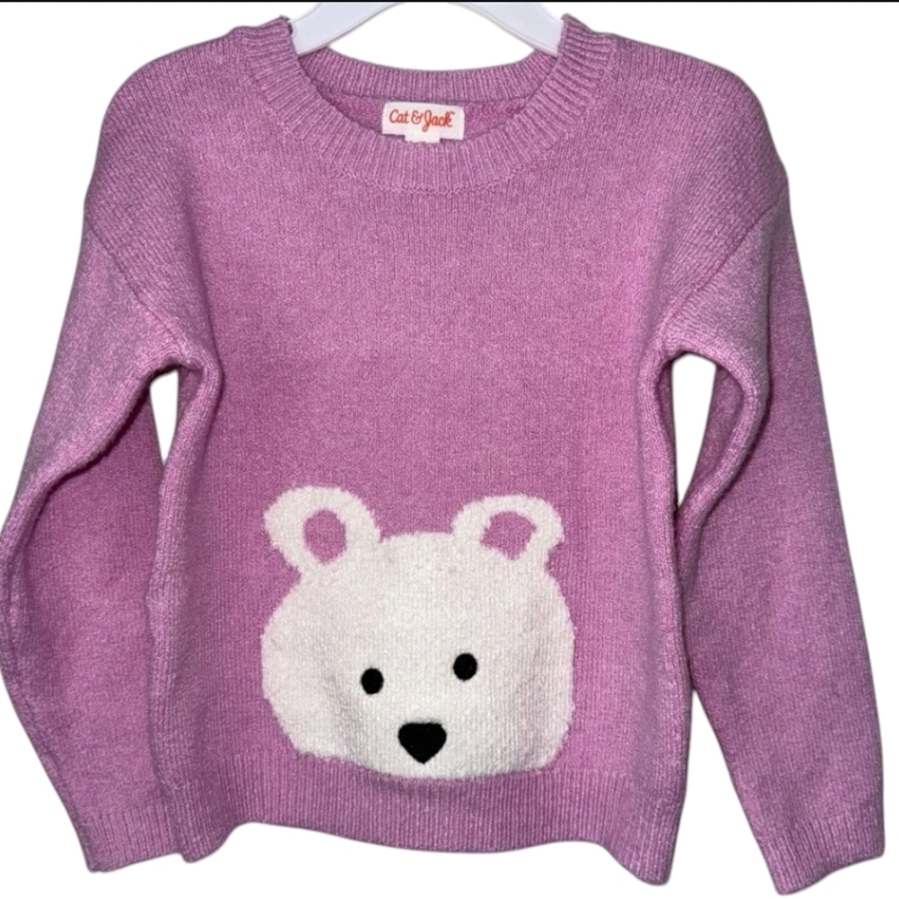 Cat & Jack Lavender Knit Top